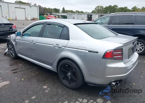 2007 Acura Tl Type S from USA, damaged, VIN 19UUA76567A007485